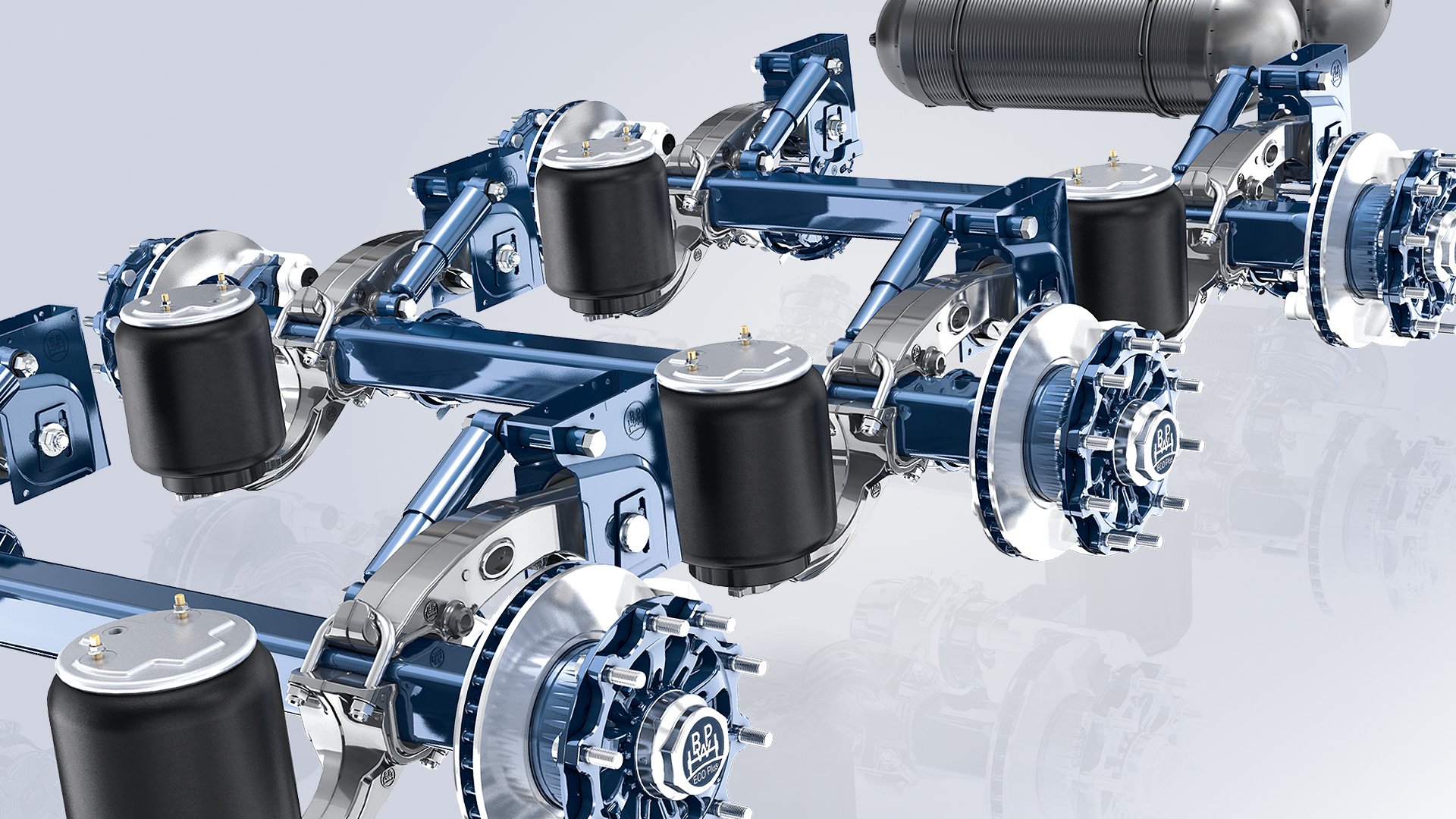 Тормозная система грузового автомобиля